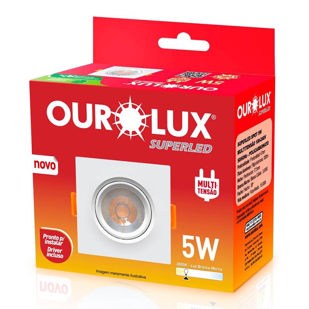 Luminaria-de-Embutir-Quadrado-Mini-Spot-Led-5w-3000k---OUROLUX