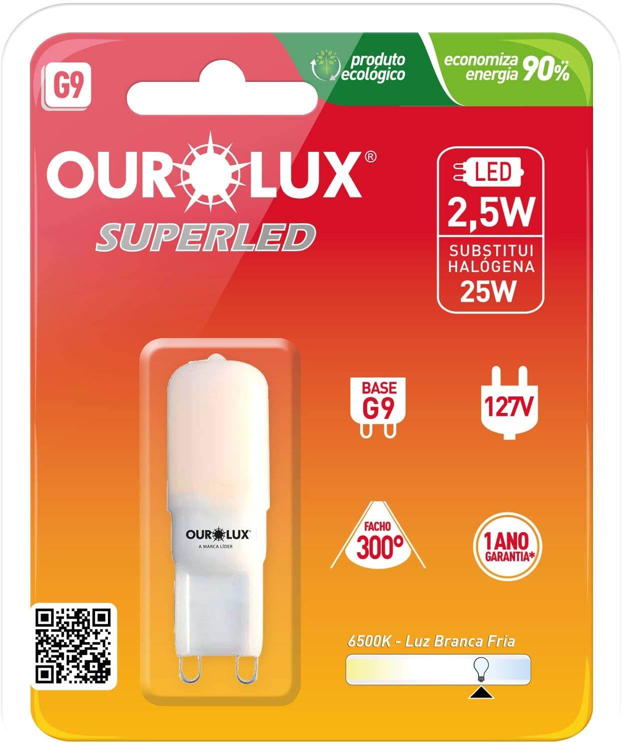 Lampada-Superled-G9-Bipino-25w-Fosca-6500k---OUROLUX
