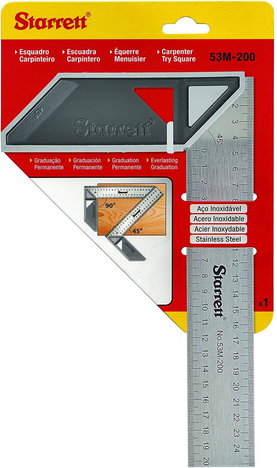 Esquadro-Carpinteiro-8--Pol.-c-cabo-de-aluminio---STARRETT