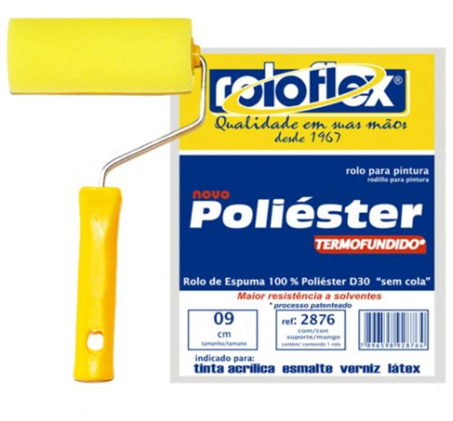 Rolo-de-Espuma-Poliester--9cm---ROLOFLEX