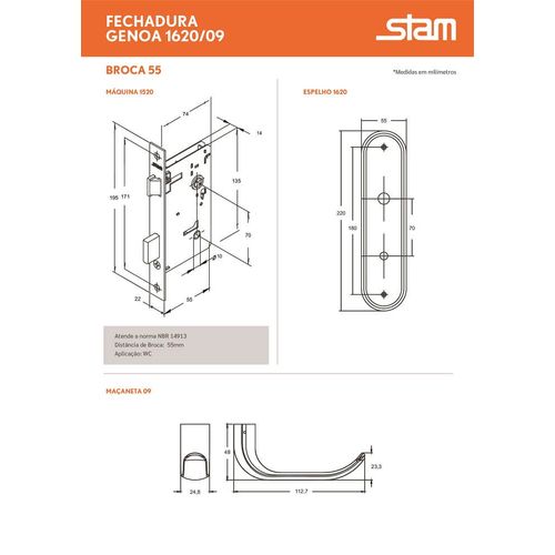 Fechadura-Genoa-1620-09--55mm--Banheiro---STAM