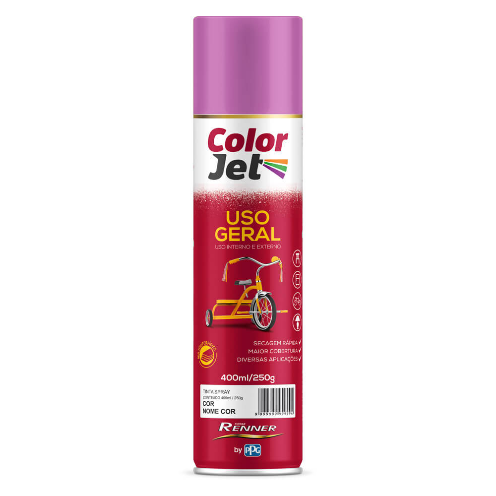 Tinta-Spray-Color-Jet-USO-GERAL--Rosa-400ml---TINTAS-RENNER
