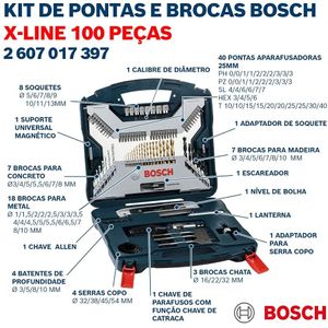 Kit-de-Pontas-e-Brocas-em-Titanio-X-Line-c-100-pecas---BOSCH