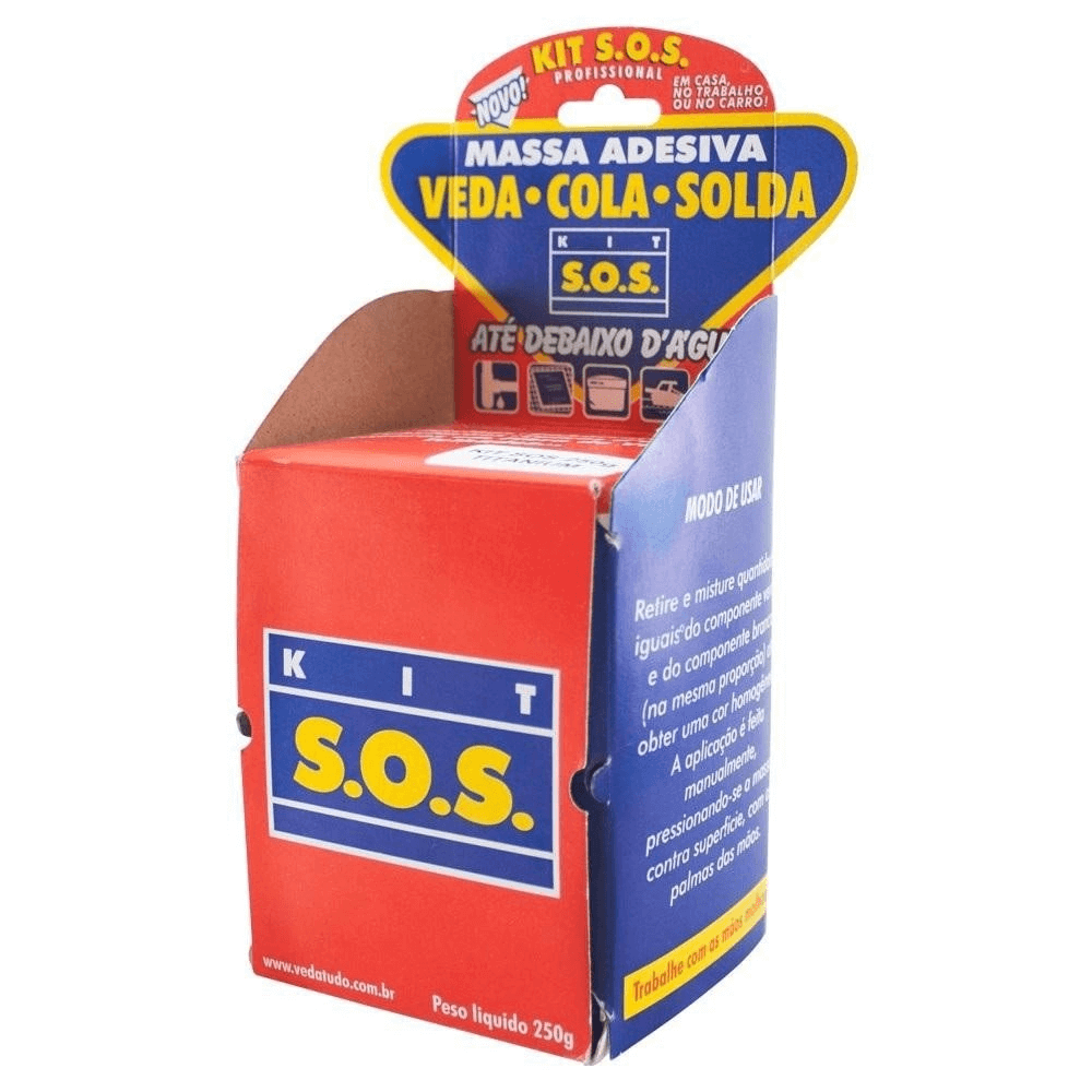 Kit-S.O.S-Massa-Adesiva-250g--Cinza---VEDATUDO