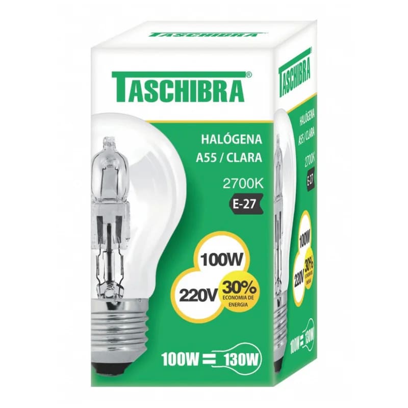 Lampada-Halogena-A55-28w-E27---TASCHIBRA