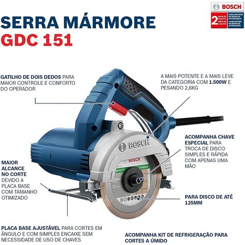 Serra-Marmore-TITAN-1500w-GDC151---Kit-a-Umido---BOSCH-
