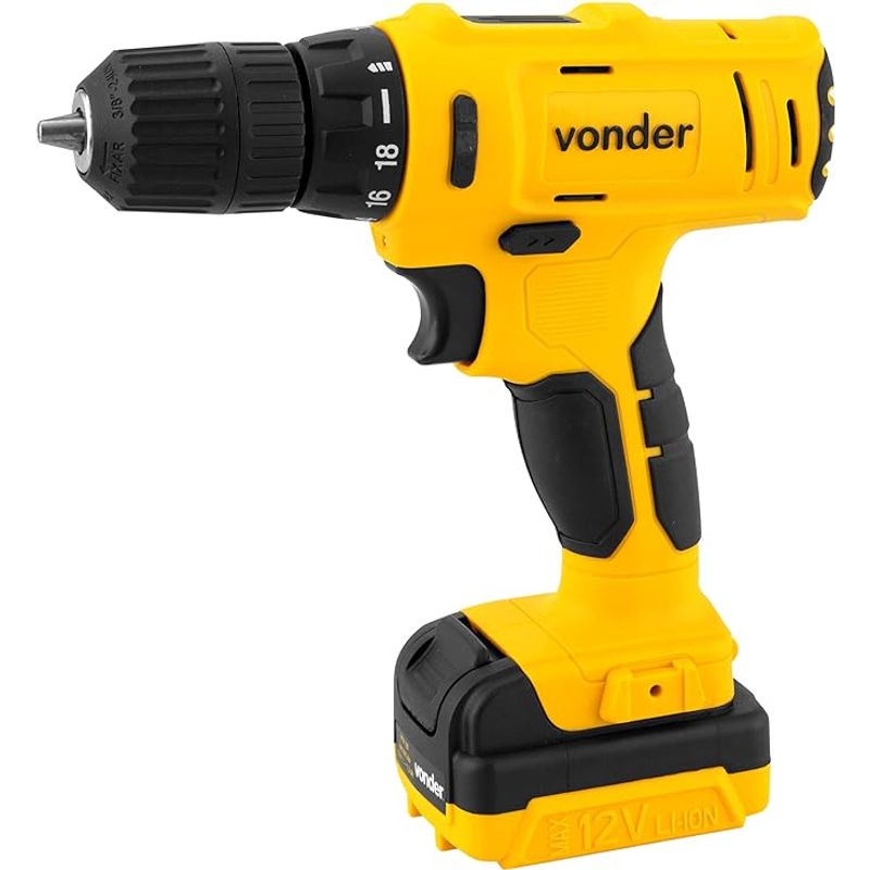 Parafusadeira à Bateria 3/8'' 12v Biv Pfv 120 Vonder