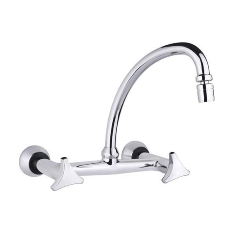 Misturador de Cozinha Parede Aquarius Cromado 1258-A Fabrimar