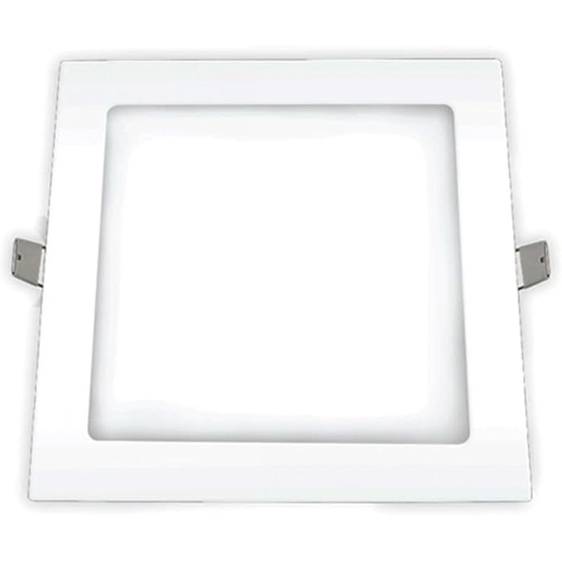 Painel Superled Embutir 12W Bivolt 6500K Quadrado Ourolux