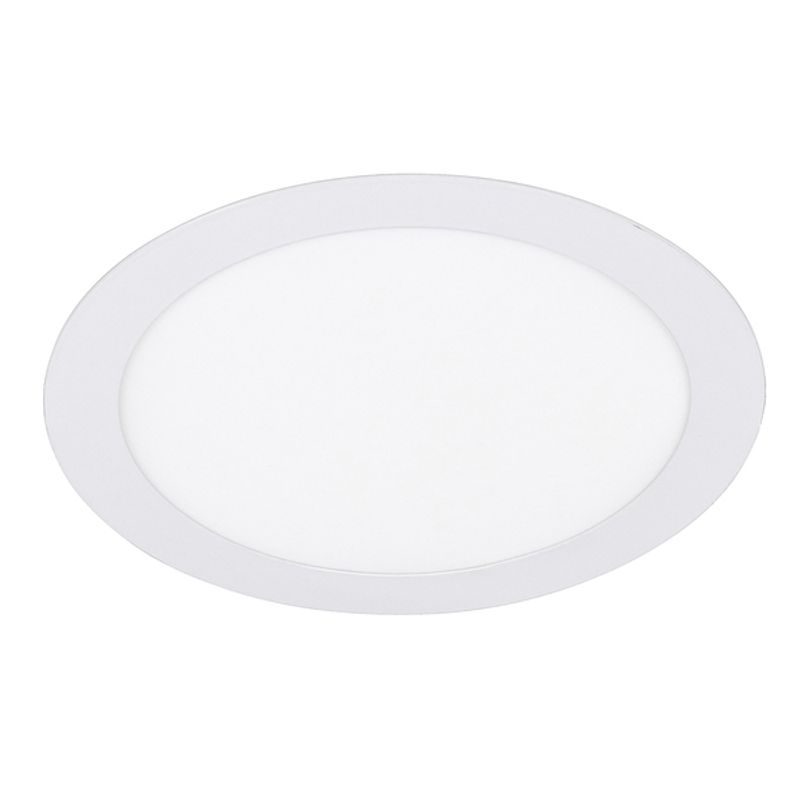 Plafon de LED Embutir 18W Bivolt 2700K Redondo Ourolux