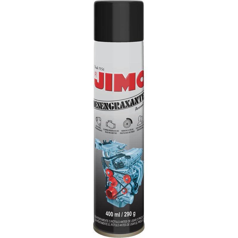 JIMO Desengraxante 400ml – Limpeza Profunda para Motores