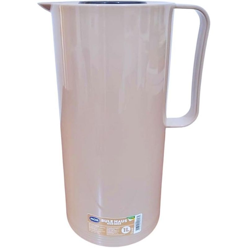 Garrafa Bule Térmico Plástico Haus - Cores -1 Litro - MOR