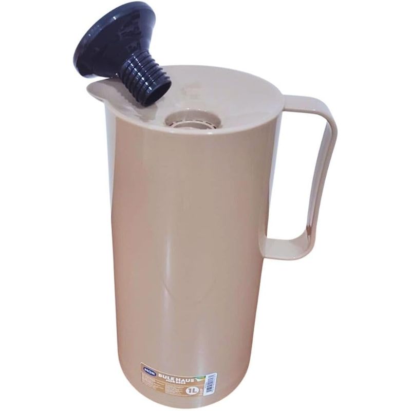 Garrafa Bule Térmico Plástico Haus - Cores -1 Litro - MOR