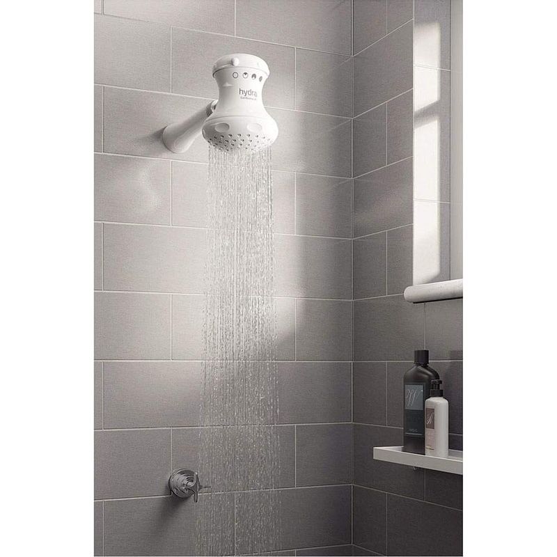 Gorducha Ducha Multitemperatura 4T, 5700W/220V – Hydra - Branco