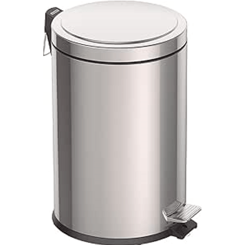 Lixeira com Pedal em Aço Acabamento Polido Inox 20Litros - Tramontina