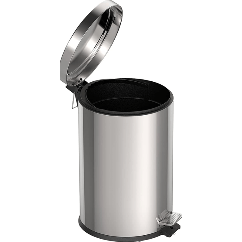 Lixeira com Pedal em Aço Acabamento Polido Inox 20Litros - Tramontina