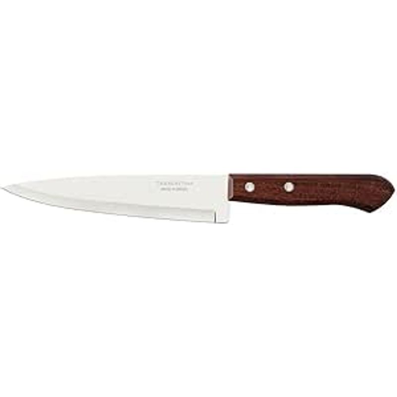 Faca Peixeira e Cozinha Dynamic Com Lâmina De Aço Inox E Cabo De Madeira Natural 7" - Tramontina