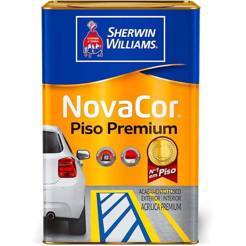 TINTA NOVACOR PISO BRANCO 18 LITROS - SHERWIN WILLIAMS