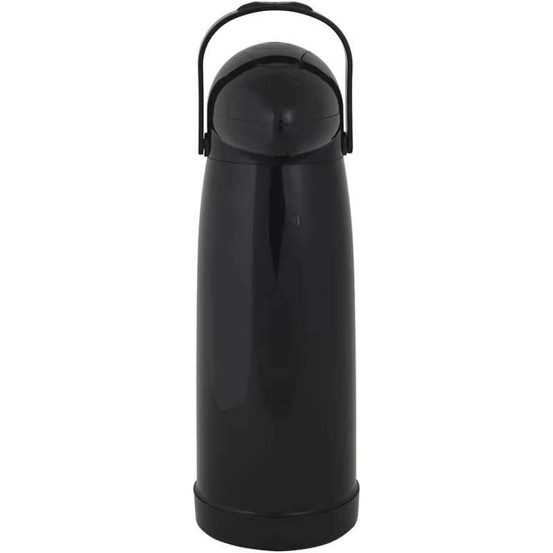 Garrafa Térmica De Pressão Nobile Pump 1.9 Litros Preta - MOR