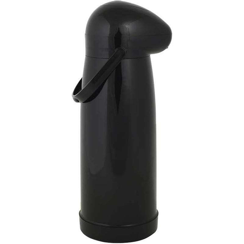 Garrafa Térmica De Pressão Nobile Pump 1.9 Litros Preta - MOR