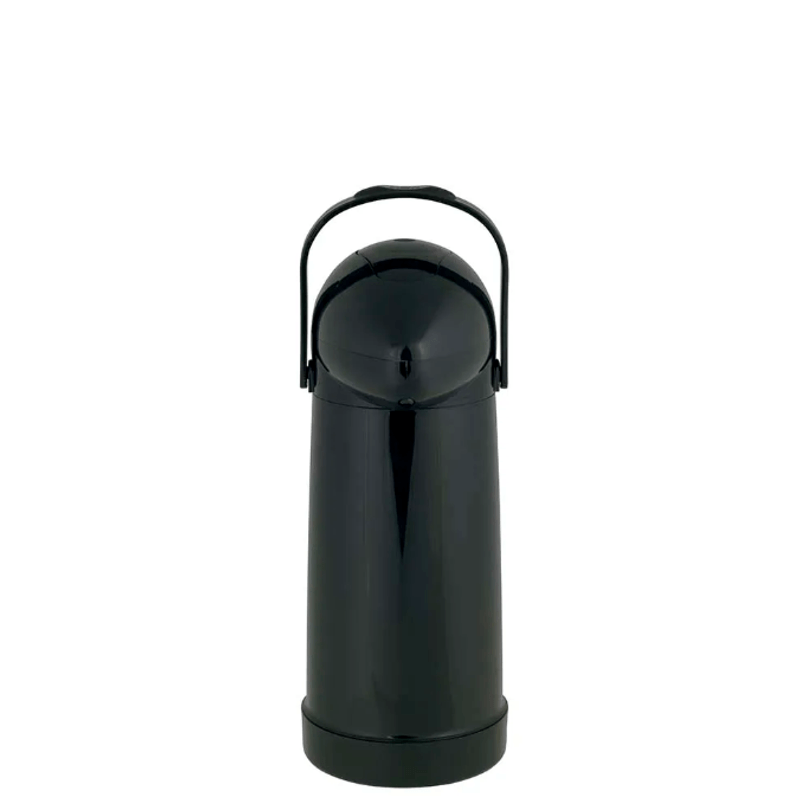 Garrafa Térmica Pressão 1 Litro Nobile Preta - Mor