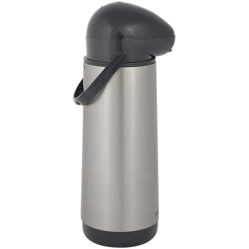 Garrafa Térmica De Pressão Nobile Inox 1.9 Litros - MOR