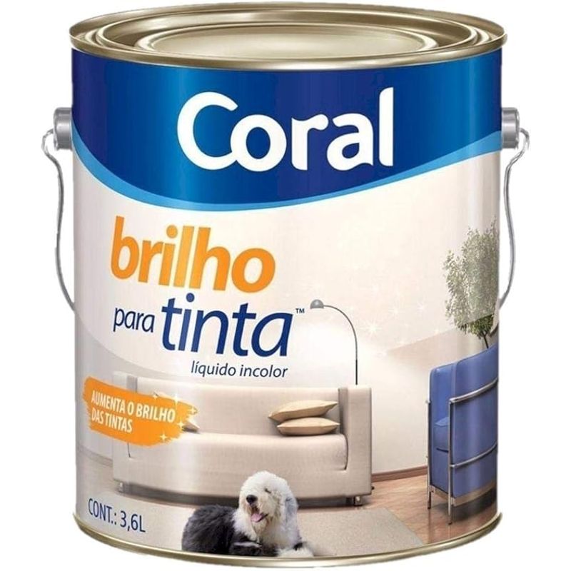 Brilho para Tinta Standard Incolor - 3.6 L - Coral