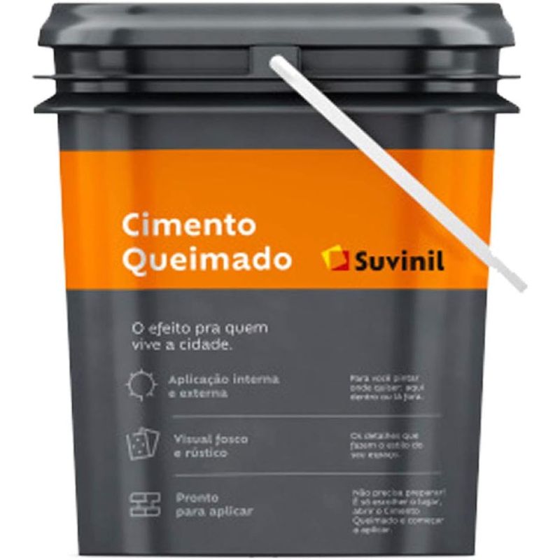 Cimento Queimado Dia de Chuva 5kg - Suvinil
