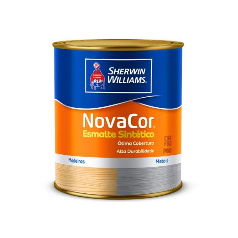 Tinta Esmalte Alto Brilho Novacor Azul Del Rey 225ML - SHERWIN WILLIAMS