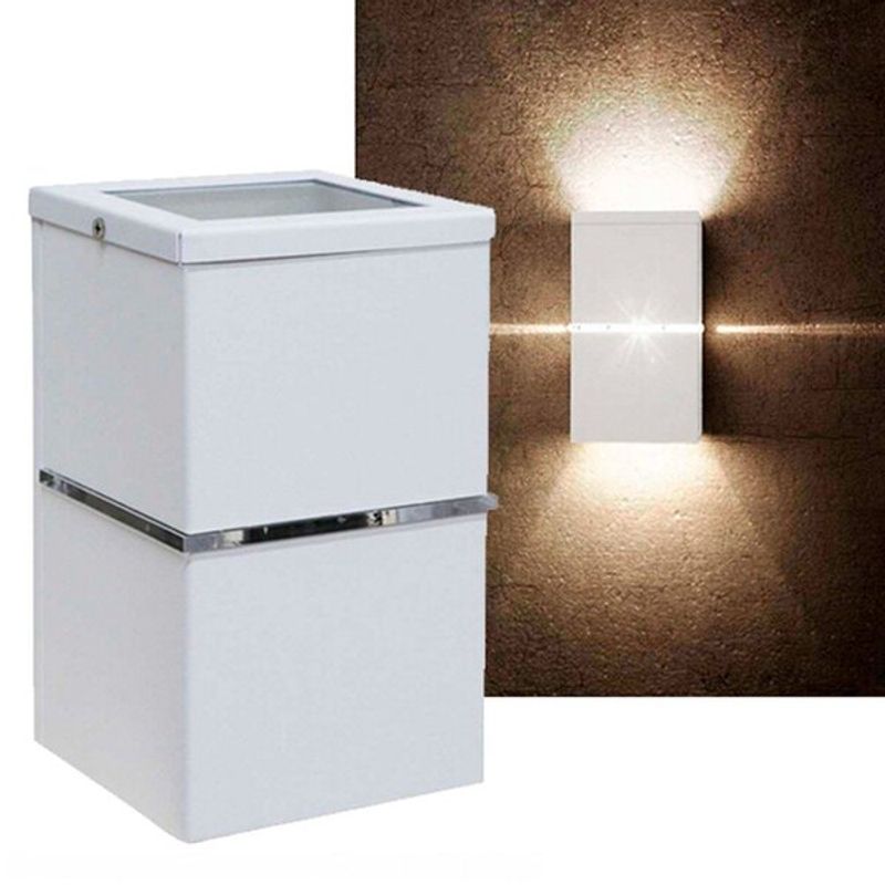 Luminária Arandela Hadar Branca - Taschibra