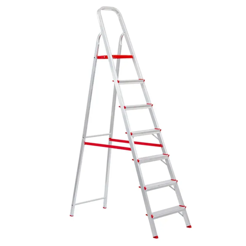 Escada Multiuso de Alumínio 7 Degraus 2,09m/120Kg - Botafogo