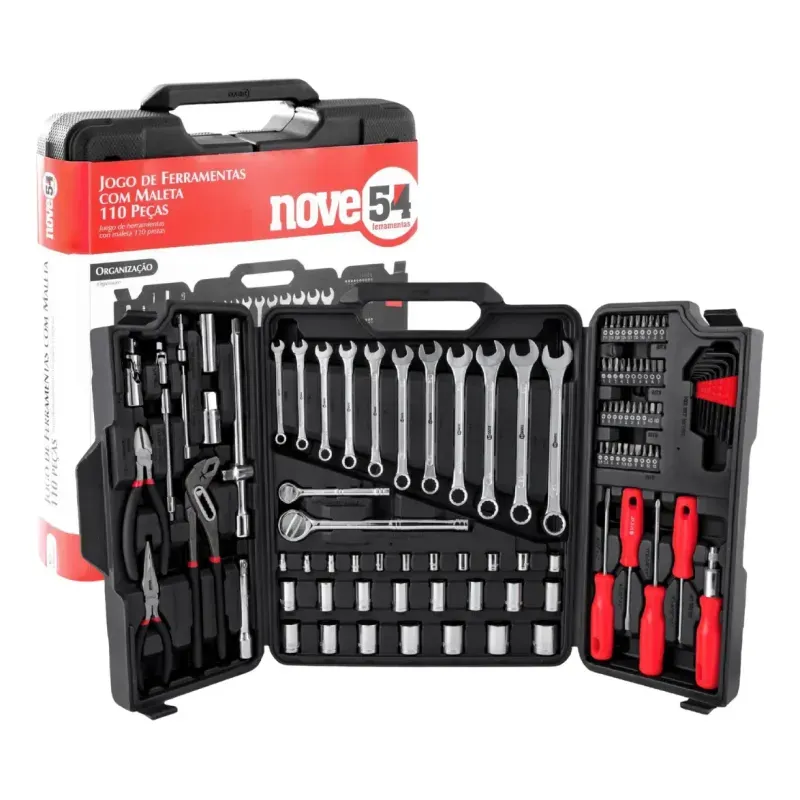 Kit de Ferramentas com 110 Peças - Vonder